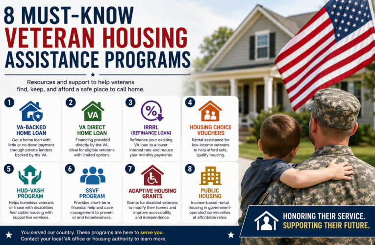 8 Essential Veteran Housing Assistance Programs You Should Know About